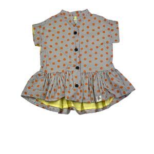 Bijou Sauvage Button Top